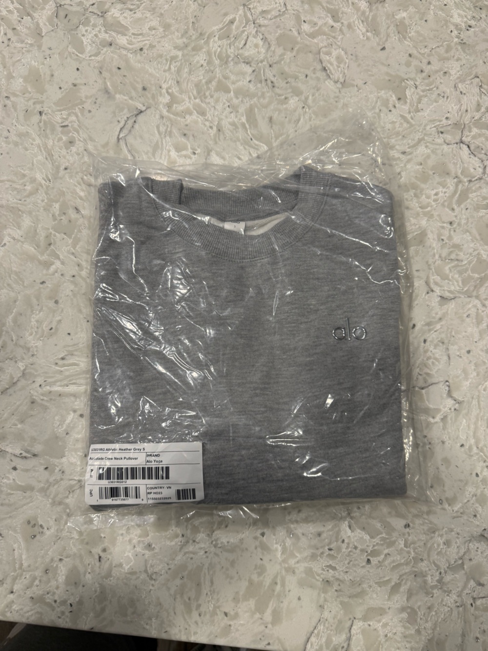 ALO Yoga Gray Crewneck Sweatshirt - Picture 4 of 4